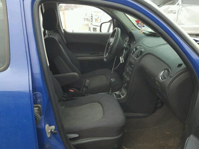 3GNCA13D58S665020 - 2008 CHEVROLET HHR LS BLUE photo 5
