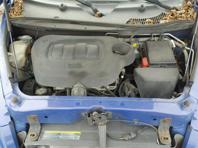 3GNCA13D58S665020 - 2008 CHEVROLET HHR LS BLUE photo 7