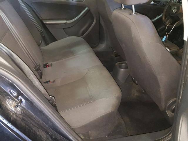 3VW2K7AJ0DM228910 - 2013 VOLKSWAGEN JETTA BASE BLACK photo 6
