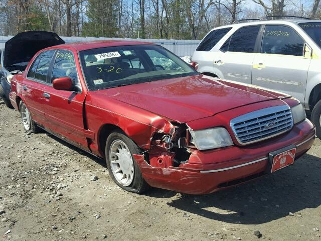 2FAFP74W01X194051 - 2001 FORD CROWN VICT RED photo 1