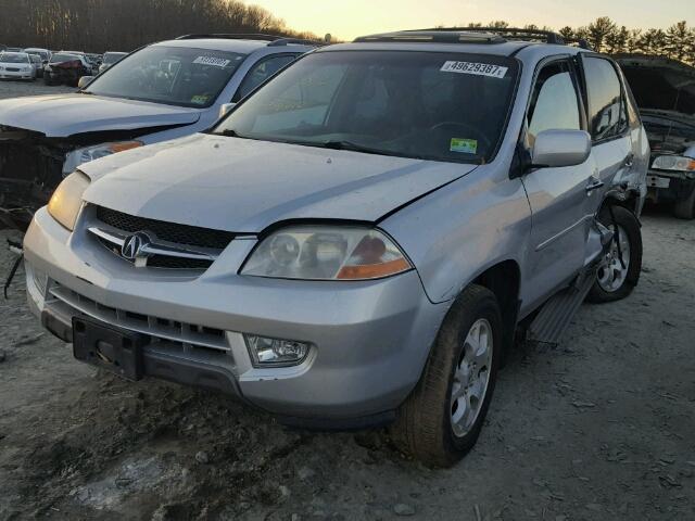 2HNYD18832H537669 - 2002 ACURA MDX TOURIN SILVER photo 2