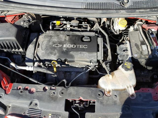 1G1JA5SH4C4114669 - 2012 CHEVROLET SONIC LS 红色 照片 7