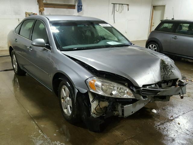 2G1WT58K179395917 - 2007 CHEVROLET IMPALA LT GRAY photo 1