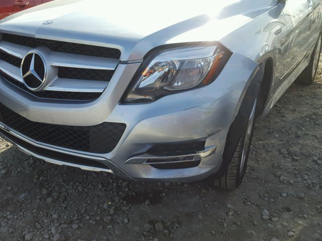 WDCGG5HB3DG019226 - 2013 MERCEDES-BENZ GLK 350 BLUE photo 9