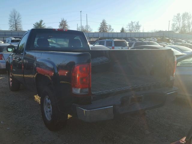 1GTPCTEXXAZ191467 - 2010 GMC SIERRA C15 BLACK photo 3