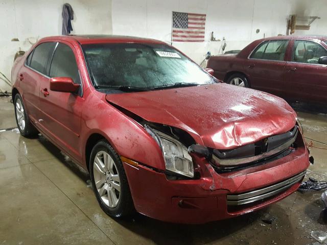 3FAHP08127R122810 - 2007 FORD FUSION SEL RED photo 1