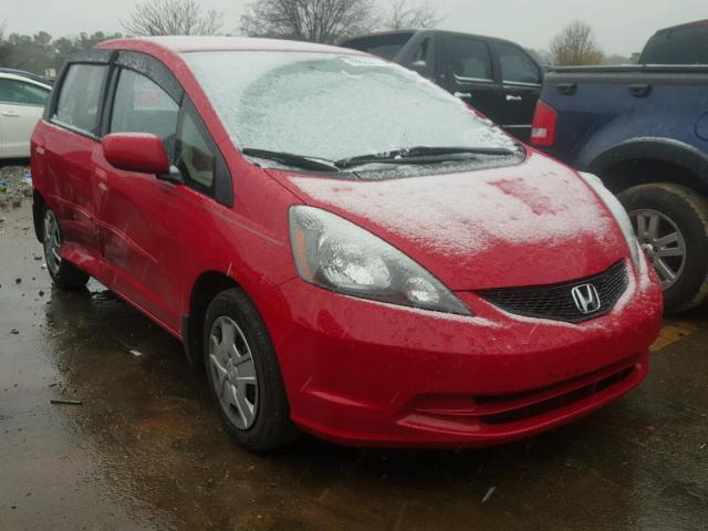 JHMGE8G39DC077516 - 2013 HONDA FIT RED photo 1