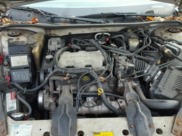 2G1WF55E419110866 - 2001 CHEVROLET IMPALA SILVER photo 7