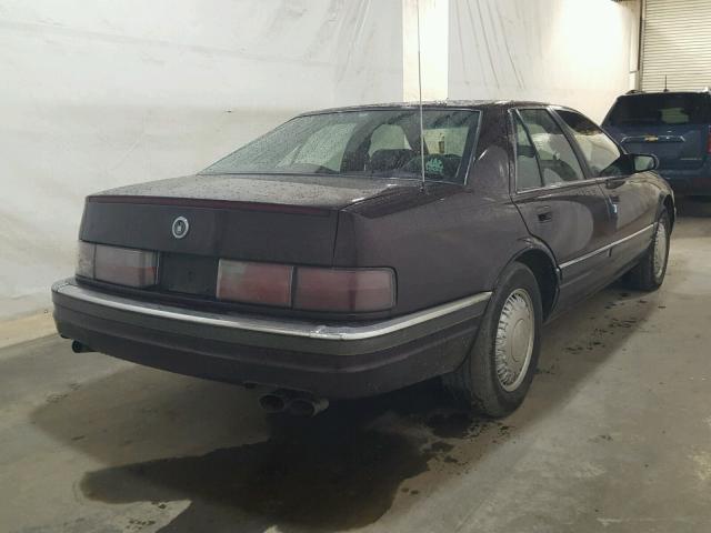 1G6KS52B5PU806856 - 1993 CADILLAC SEVILLE PURPLE photo 4