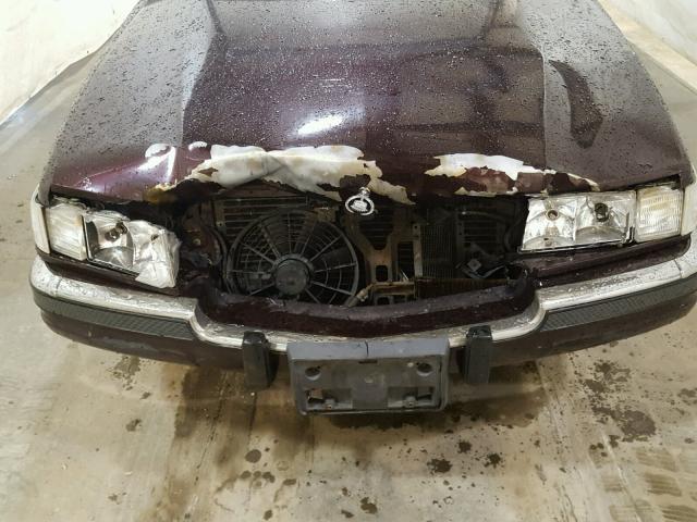 1G6KS52B5PU806856 - 1993 CADILLAC SEVILLE PURPLE photo 9