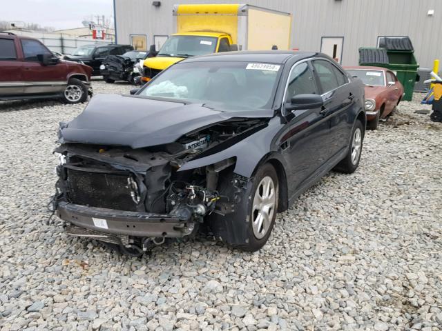 1FAHP2MT8DG177672 - 2013 FORD TAURUS POL BLACK photo 2