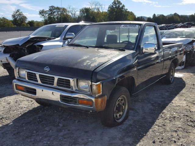 1N6SD11S5PC375374 - 1993 NISSAN TRUCK SHOR GREEN photo 2