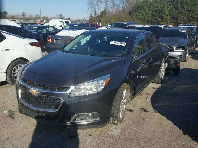 1G11E5SLXEF294546 - 2014 CHEVROLET MALIBU 2LT BLACK photo 2