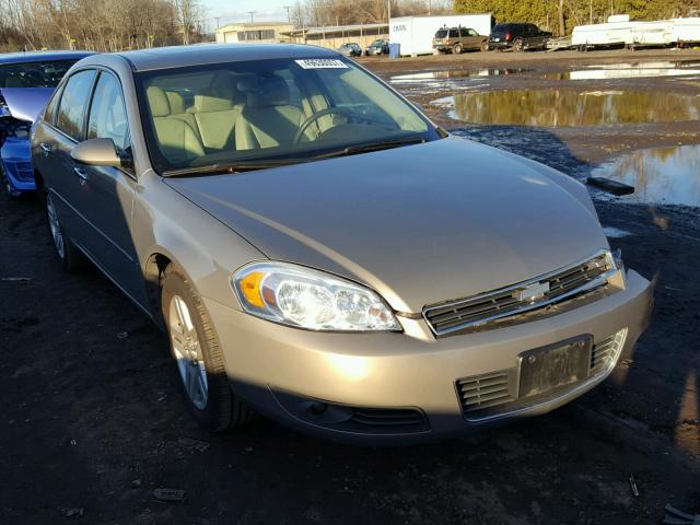 2G1WU58R179364354 - 2007 CHEVROLET IMPALA LTZ GOLD photo 1