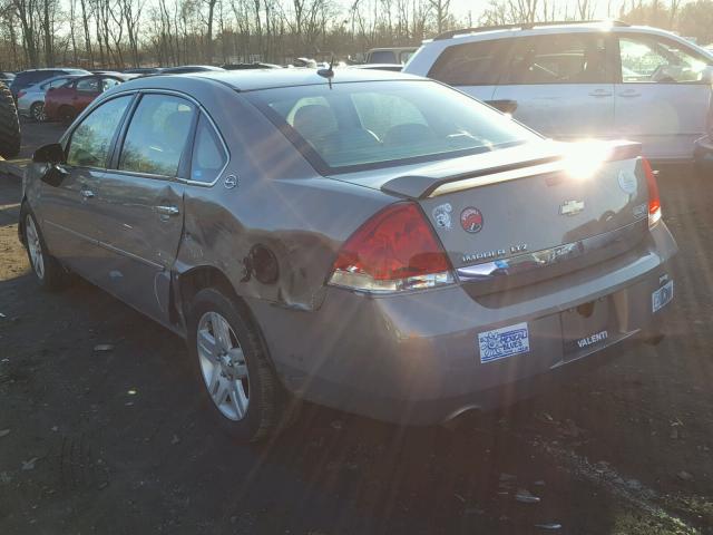 2G1WU58R179364354 - 2007 CHEVROLET IMPALA LTZ GOLD photo 3