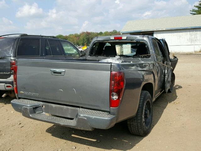 1GCESBF90C8134370 - 2012 CHEVROLET COLORADO GRAY photo 4