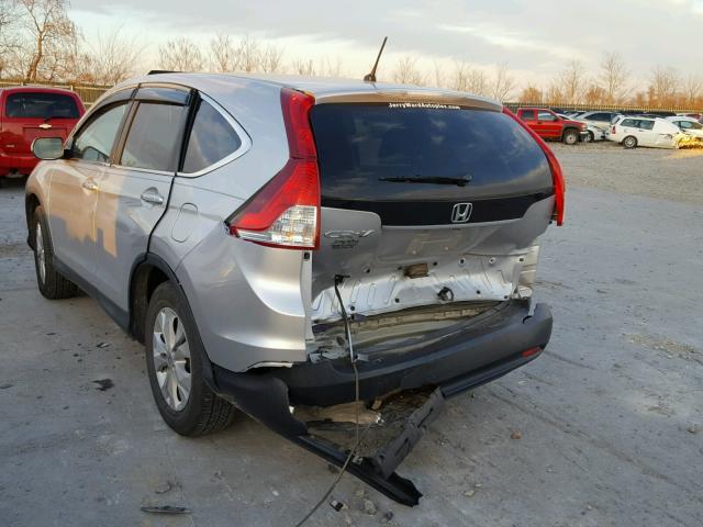 2HKRM3H50DH512993 - 2013 HONDA CR-V EX SILVER photo 3