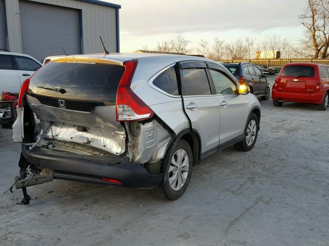 2HKRM3H50DH512993 - 2013 HONDA CR-V EX SILVER photo 4