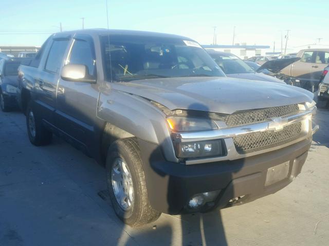 3GNEC13T63G214927 - 2003 CHEVROLET AVALANCHE GRAY photo 1