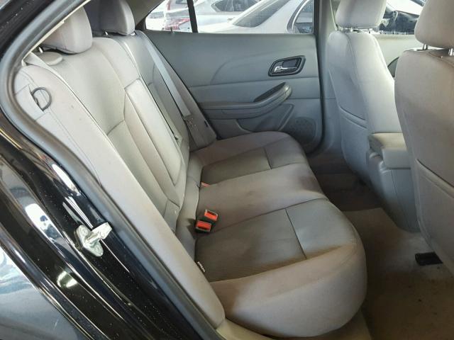 1G11B5SA1DF323471 - 2013 CHEVROLET MALIBU LS შავი ფოტო 6