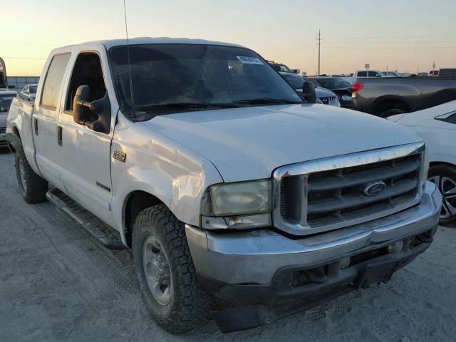 1FTNW20F92ED05202 - 2002 FORD F250 SUPER WHITE photo 1