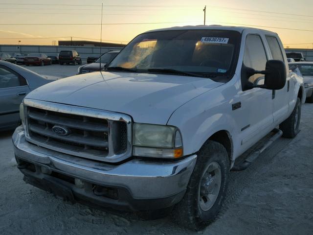 1FTNW20F92ED05202 - 2002 FORD F250 SUPER WHITE photo 2