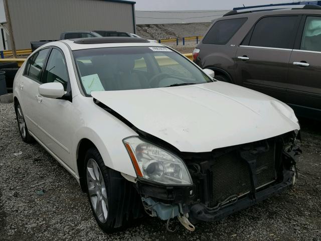 1N4BA41EX8C837894 - 2008 NISSAN MAXIMA SE WHITE photo 1