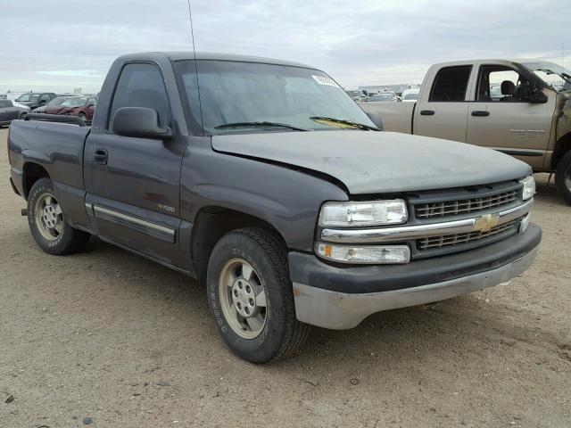 1GCEC14WXYZ306826 - 2000 CHEVROLET SILVERADO GRAY photo 1