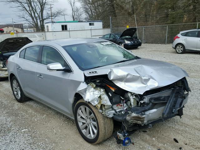 1G4GB5G30GF280821 - 2016 BUICK LACROSSE SILVER photo 1