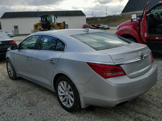 1G4GB5G30GF280821 - 2016 BUICK LACROSSE SILVER photo 3