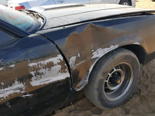 1G4GJ1179HP447308 - 1987 BUICK REGAL 黑色 照片 10