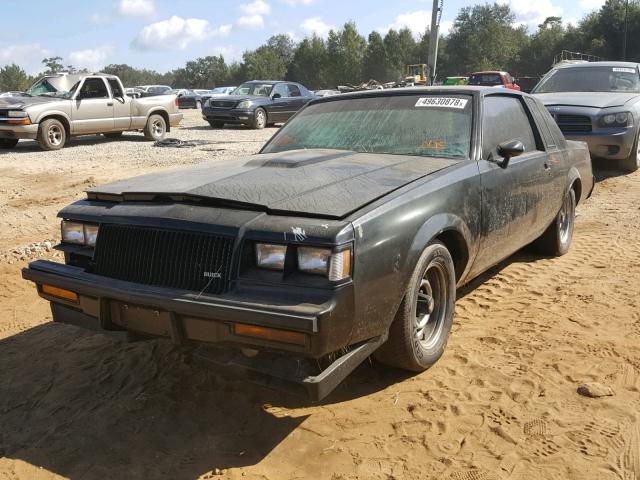 1G4GJ1179HP447308 - 1987 BUICK REGAL 黑色 照片 2