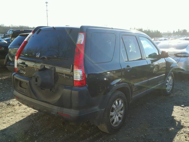 SHSRD78825U324082 - 2005 HONDA CR-V EX შავი ფოტო 4