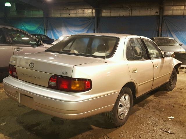 4T1BG12K7TU791757 - 1996 TOYOTA CAMRY DX GOLD photo 4