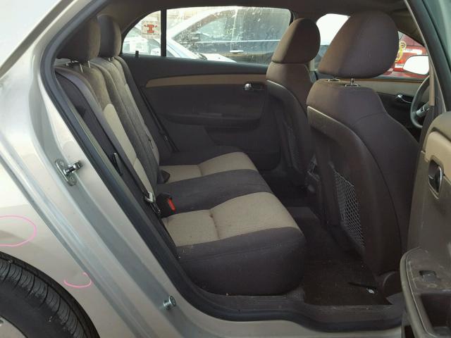 1G1ZC5E11BF284230 - 2011 CHEVROLET MALIBU 1LT 金色 照片 6