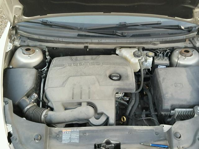 1G1ZC5E11BF284230 - 2011 CHEVROLET MALIBU 1LT 金色 照片 7