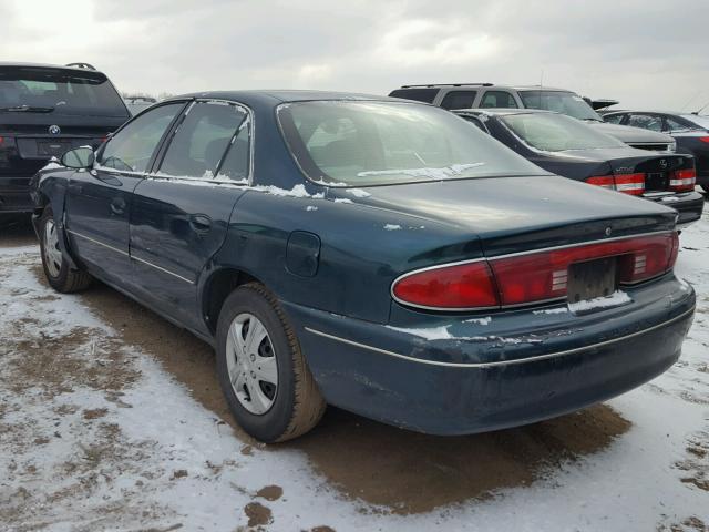 2G4WS52J0Y1147549 - 2000 BUICK CENTURY CU GREEN photo 3