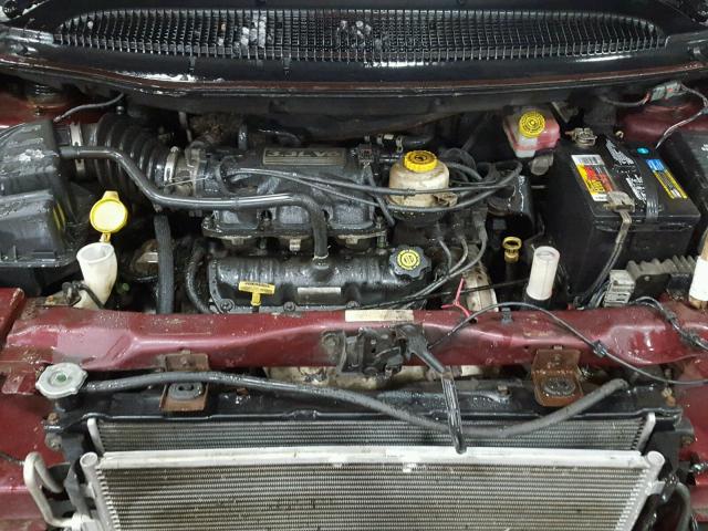 1D4GP44R13B212010 - 2003 DODGE GRAND CARA MAROON photo 7