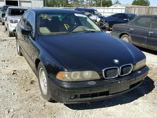 WBADT43492GZ99336 - 2002 BMW 525 I AUTO BLACK photo 1