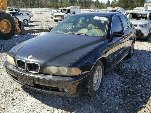 WBADT43492GZ99336 - 2002 BMW 525 I AUTO BLACK photo 2