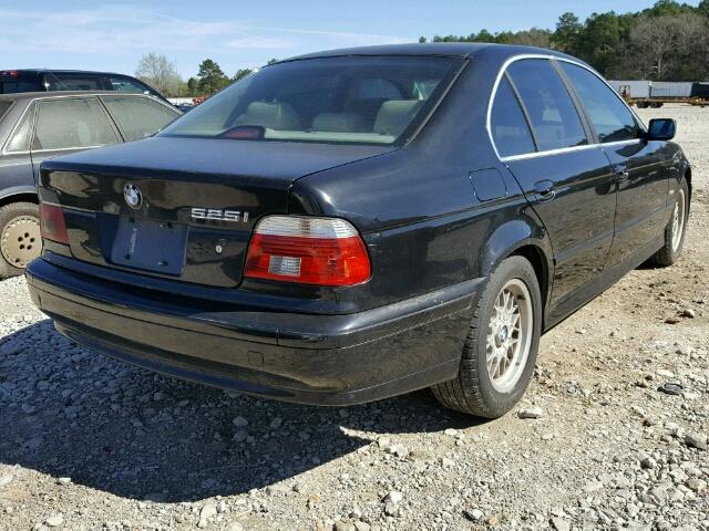WBADT43492GZ99336 - 2002 BMW 525 I AUTO BLACK photo 4