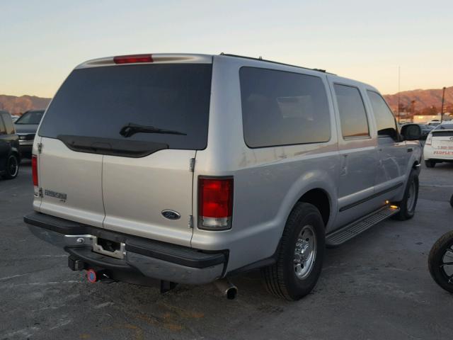 1FMNU40S9YEA46892 - 2000 FORD EXCURSION SILVER photo 4