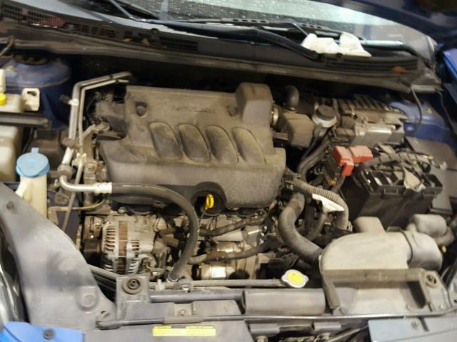 3N1AB6AP9CL672498 - 2012 NISSAN SENTRA 2.0 BLUE photo 7