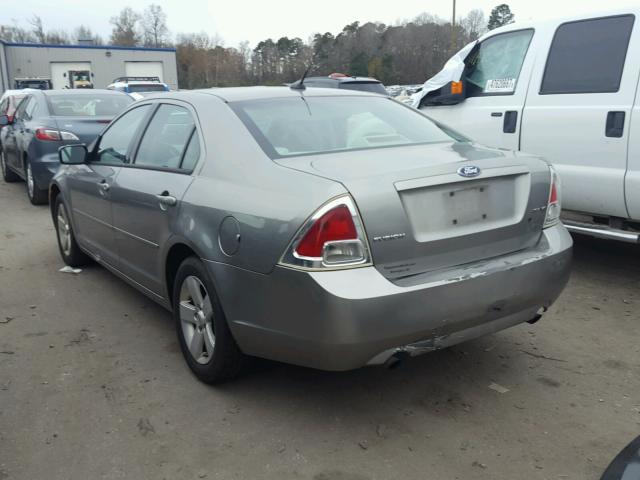 3FAHP071X8R105238 - 2008 FORD FUSION SE GRAY photo 3