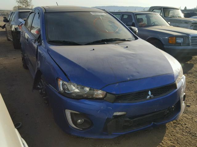 JA32U2FU9HU010984 - 2017 MITSUBISHI LANCER ES BLUE photo 1