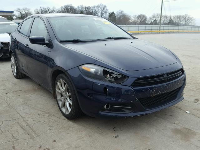 1C3CDFBA0DD342870 - 2013 DODGE DART SXT BLUE photo 1