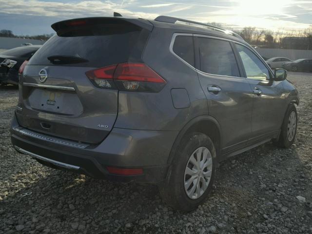 JN8AT2MV4HW276658 - 2017 NISSAN ROGUE S GRAY photo 4