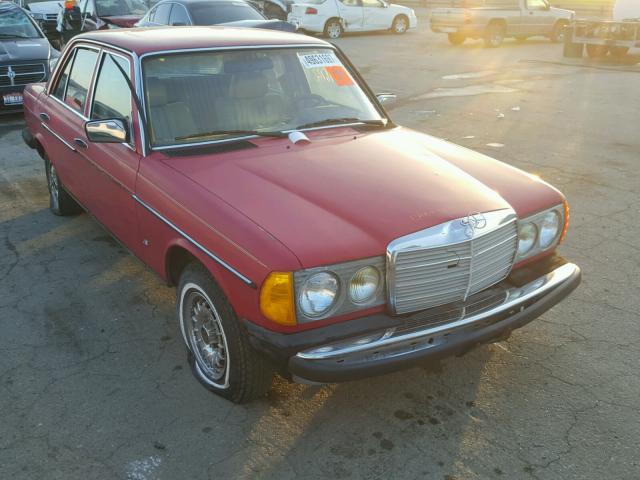 WDBAB33C5FA198419 - 1985 MERCEDES-BENZ 300 DT RED photo 1