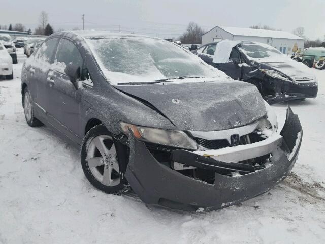 2HGFA16619H539195 - 2009 HONDA CIVIC GRAY photo 1