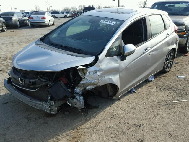 3HGGK5H85FM764563 - 2015 HONDA FIT EX SILVER photo 2